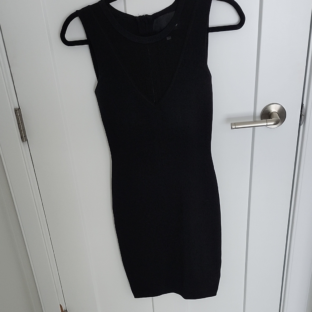 Line The Label Black Sleeveless Bodycon Dress